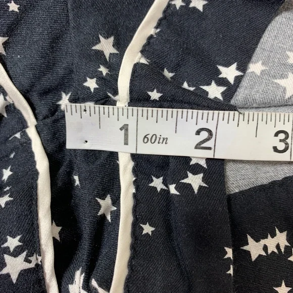 Victoria's Secret Star Print Sleep Short Romper Sz L - Picture 14 of 15